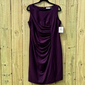 NWT! CALVIN KLEIN Sleeveless Dress, SZ 14